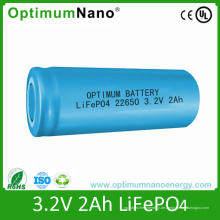 26650 einzelne zylindrische Lithiumzellen (LiFePO4)